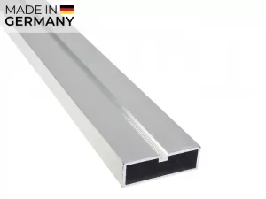 KAHRS Aluminium Unterkonstruktion, 20x60 mm, blank, *flat* für eine geringe Aufbauhöhe