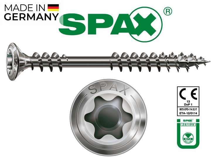 SPAX Fassadenschraube 4,5x60 mm