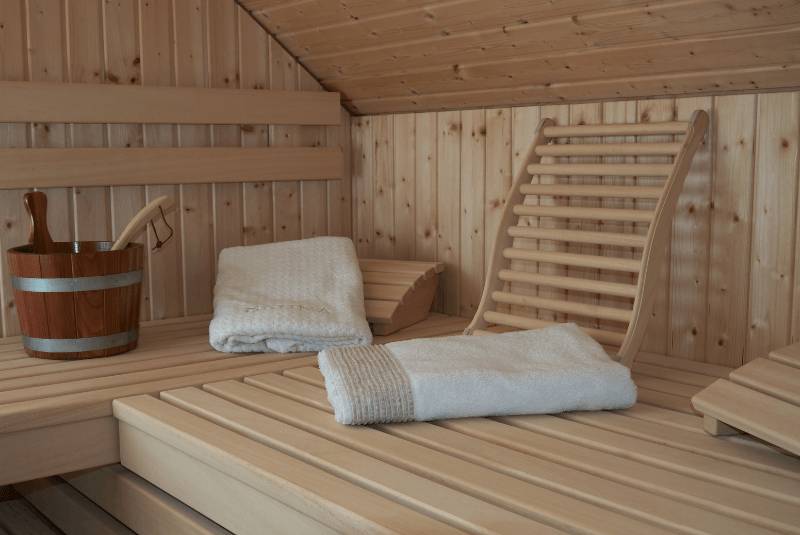 Sauna-Bausatz Detailbild