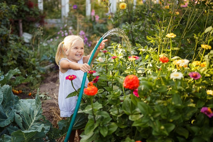 Gärtnern mit Kindern macht Spaß