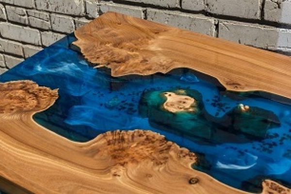 River Table Epoxidharz-Tisch – die fließende Schönheit