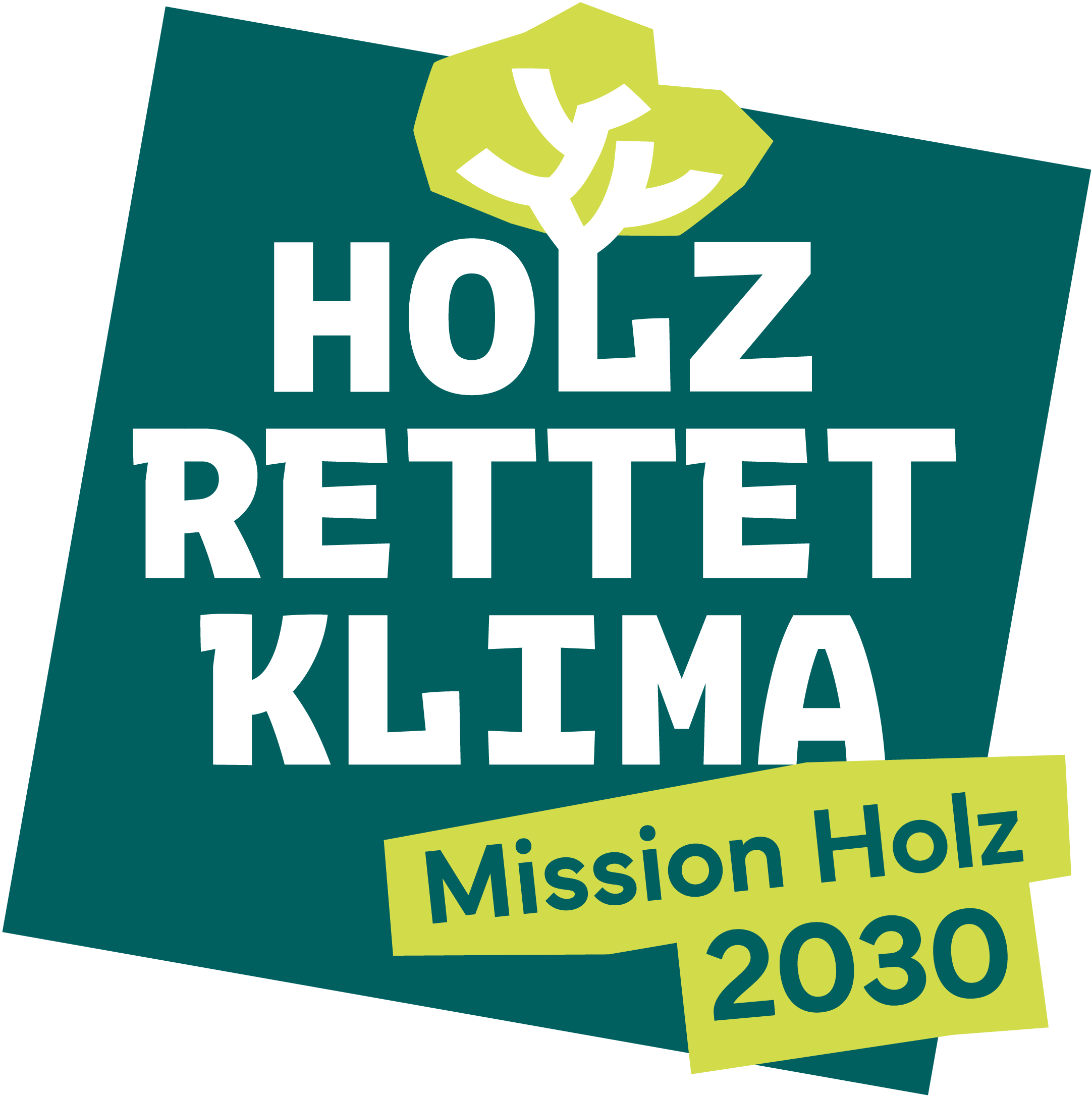 Holz rettet Klima Logo